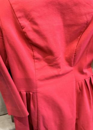 Розовое платье мини, бренд mohito2 фото
