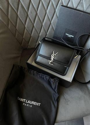 Жіноча сумка ysl з натуральної шкіри yves saint laurent сумка ів сен лоран брендова сумочка ysl4 фото