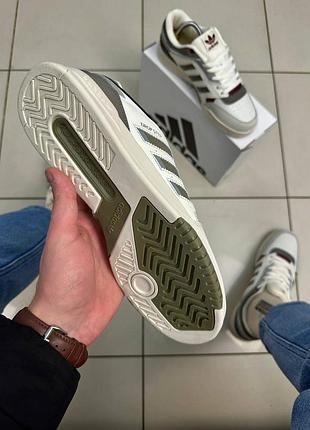 Adidas drop step чоловічі шкіряні кросівки7 фото