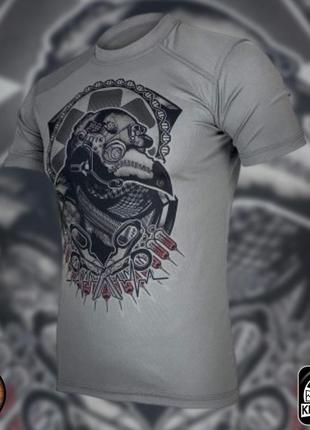 Армейская футболка ” чумной доктор ”, мужские футболки и майки, тактическая и форменная одежда3 фото