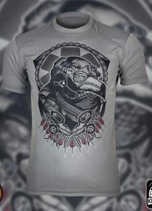 Армейська футболка "чумний лікар", чоловічі футболки та майки, тактичний і формений одяг