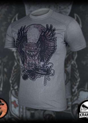 Армейская футболка ”сова”, мужские футболки и майки, тактическая и форменная одежда3 фото