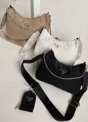 Женская сумка prada эко кожа9 фото