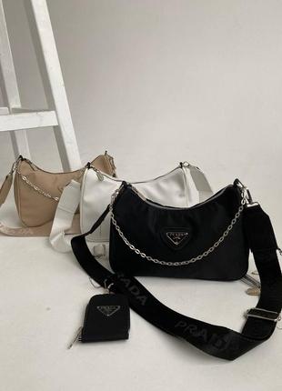 Женская сумка prada эко кожа8 фото