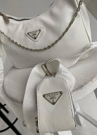 Женская сумка prada эко кожа6 фото