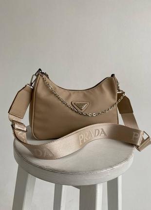 Женская сумка prada эко кожа3 фото