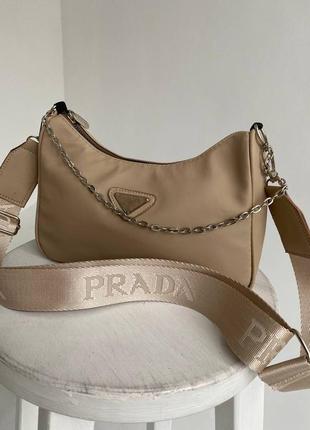 Женская сумка prada эко кожа2 фото