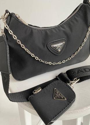 Женская сумка prada эко кожа4 фото