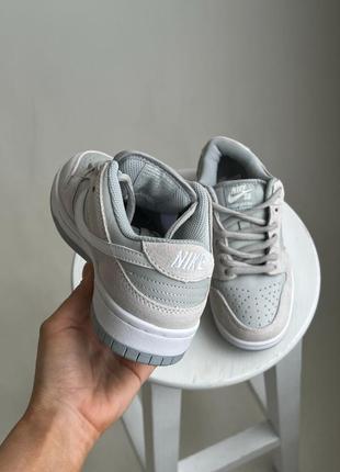 Кросівки nike sb dunk grey ✨5 фото