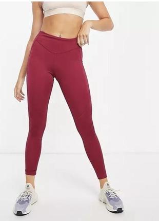 Жіночі легінси reebok yoga leggings in berry