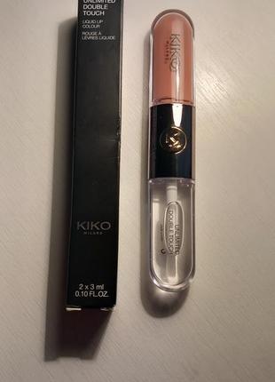 Kiko milano double touch, 102 отдушек, матовая.