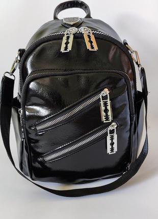 Рюкзак девушка мягкий искусств кожа модный новый фасон городской рюкзак стильный