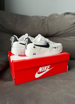 Кросівки nike air force 1 white/black5 фото