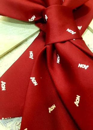 Жіноча краватка червона5 фото