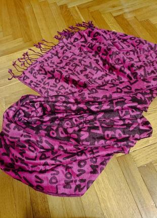 Шарф в стиле louis vuitton