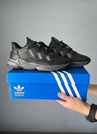 Кроссовки adidas ozweego black3 фото