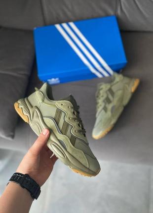 Кроссовки adidas ozweego khaki