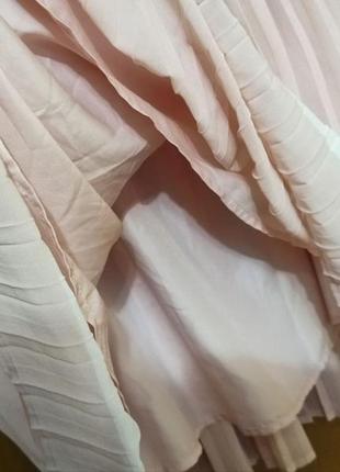 Плиссированная юбка only юбка плиссе легкая розовая юбка4 фото