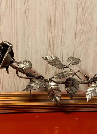 Троянда з металу декор або подарунок