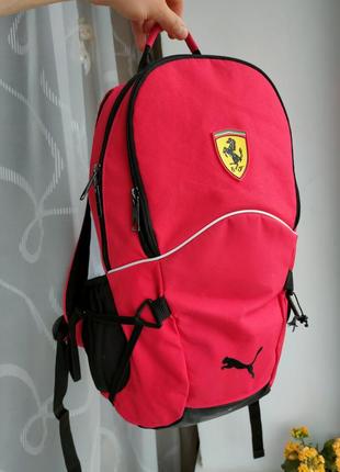 Рюкзак puma ferrari спортивний рюкзак puma ferrari оригінал рюкзак звідділенням для ноута