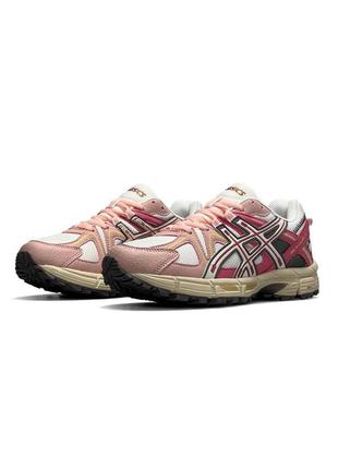 Женские кроссовки asics gel - kahana 8 pink1 фото