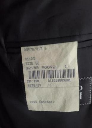 Чоловічий брендовий кашеміровий піджак жакет massimo dutti розмір 52 100% кашемір7 фото
