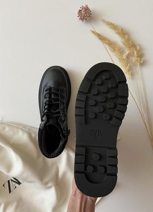 Стильні черевики ботинки zara на весну розмір 34, 21,6 см5 фото