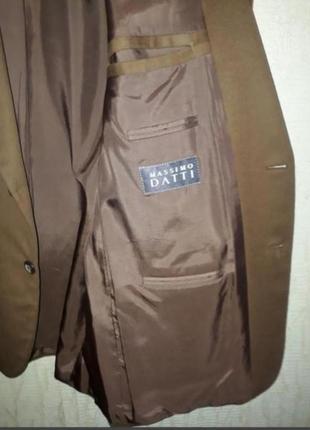 Чоловічий брендовий кашеміровий піджак жакет massimo dutti розмір 506 фото