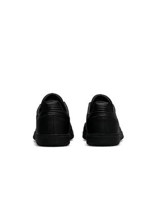 Чоловічі кеди adidas originals samba all black3 фото