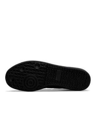 Чоловічі кеди adidas originals samba all black8 фото