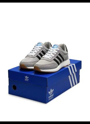 Жіночі кросівки adidas originals iniki w gray black