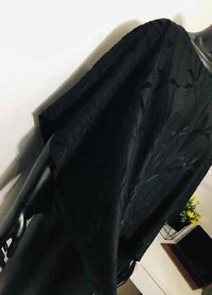 Чёрная оверсайз блуза готика винтаж studio borgelt xl арт. #27242 фото