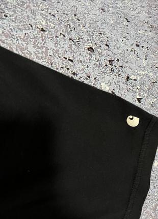Черная базовая футболка мужская carhartt (оригинал)3 фото