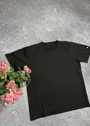 Черная базовая футболка мужская carhartt (оригинал)