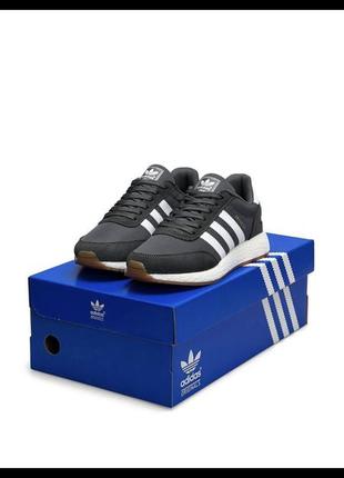 Жіночі кросівки adidas originals iniki w dark gray white