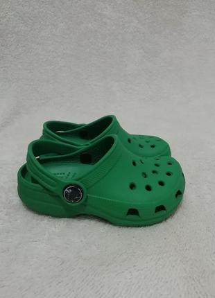 Клоги, крокси crocs з 6-7, р. 24-25, устілка 15 см італія