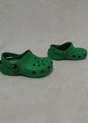 Клоги, крокси crocs з 6-7, р. 24-25, устілка 15 см італія3 фото