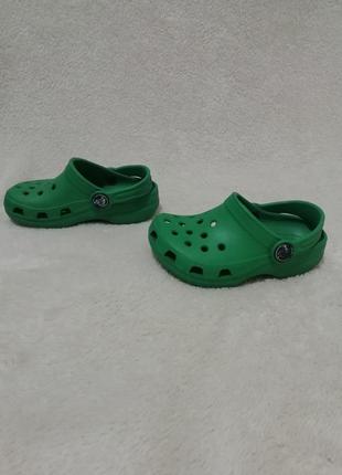 Клоги, крокси crocs з 6-7, р. 24-25, устілка 15 см італія4 фото