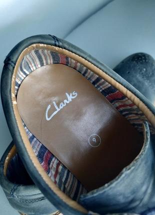 Шикарні туфлі clarks 42.5-43р 27.5-28см8 фото