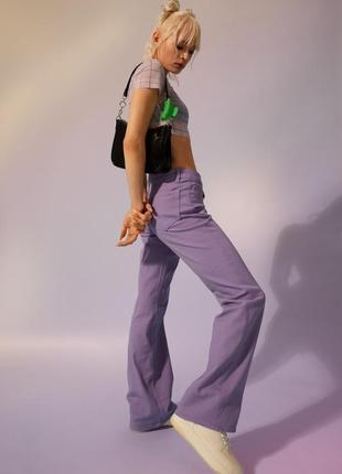 6 /38/ s h&m новые фирменные женские широкие джинсы wide leg jeans