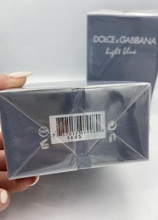 Dolce gabbing light blue pour homme4 фото