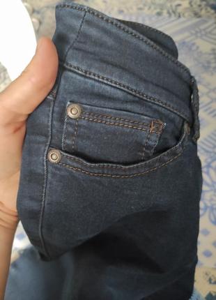 Стильні темно-сині джинси2 фото
