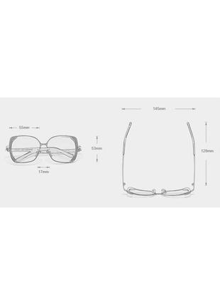 Женские поляризационные солнцезащитные очки kingseven n7011 brown код/артикул 1848 фото