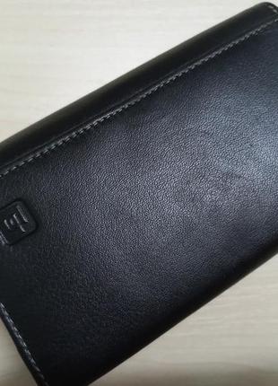 Кошелёк портмане кожаный женский rfid real leather4 фото