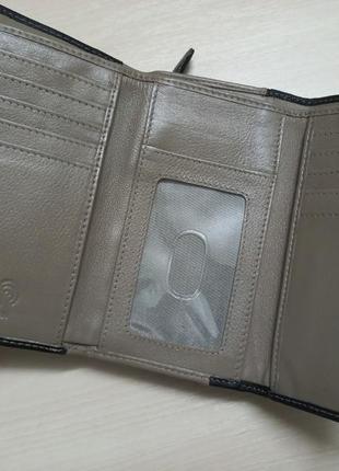 Кошелёк портмане кожаный женский rfid real leather7 фото