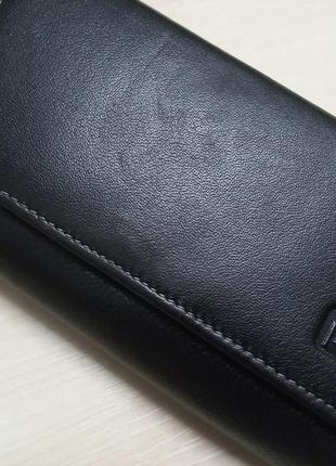 Кошелёк портмане кожаный женский rfid real leather2 фото