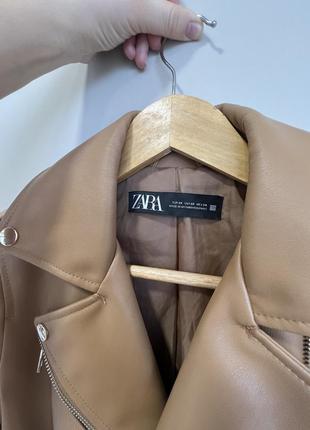 Куртка из эко кожи zara5 фото