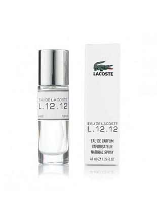 Lacoste eau de lacoste l.12.12 blanc мужской парфюм