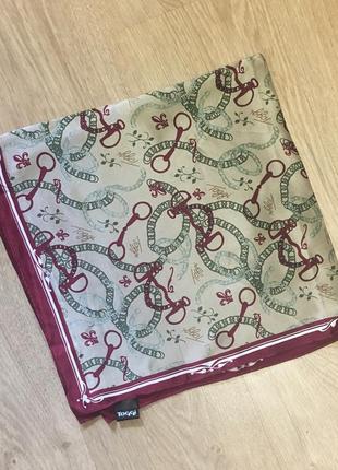 Шейный платок 💯 % шелк toqqi 68*68