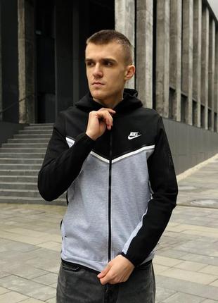 Класне зіп-худі nike tech fleece2 фото